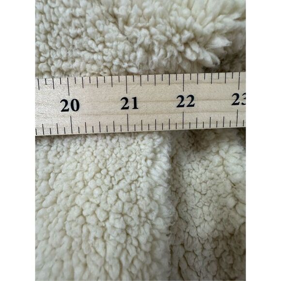 NWOT Free People Tessa Teddy Plush Sherpa Long Trench Coat Jacket Women's XS - Picture 9 of 10